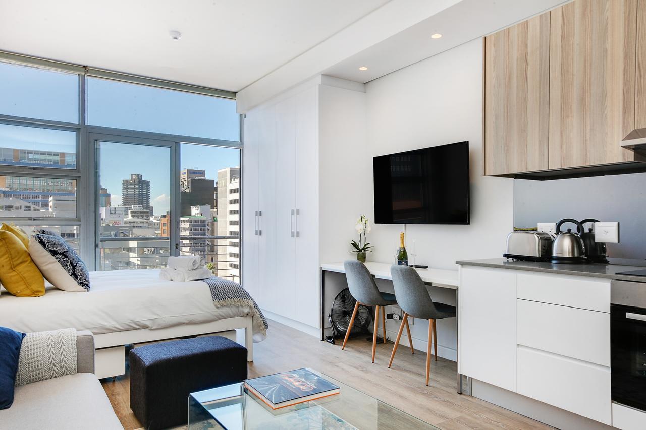 Backup-Powered Trendy Ny City Apartment At Table Mountain Kapstadt Exterior foto